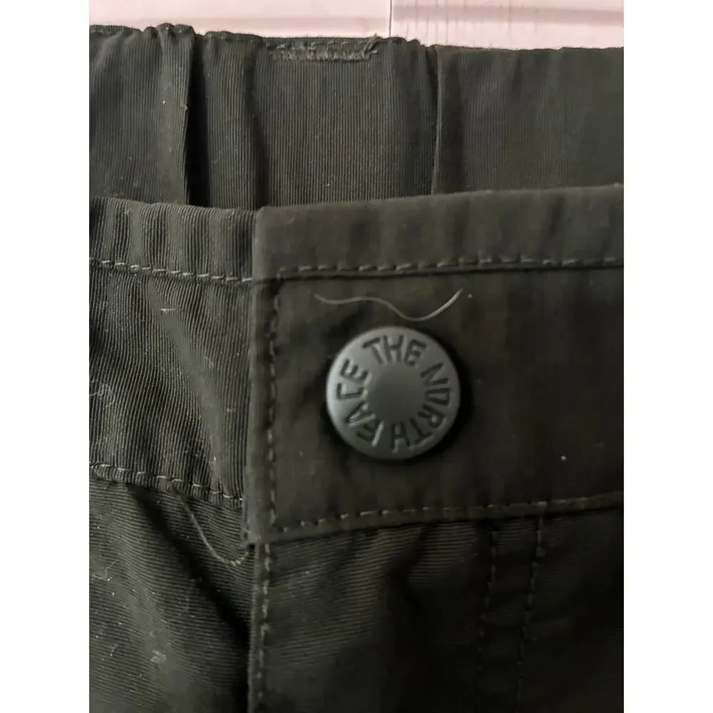 The North Face Pants Convertible Utility Hiking Dark Green Nylon Ripstop Men's M